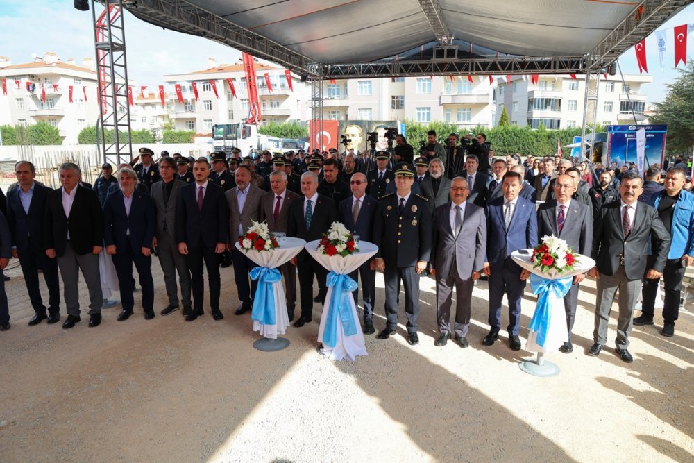 Selçuklu'ya Yeni Emniyet Binası: Temel Atıldı