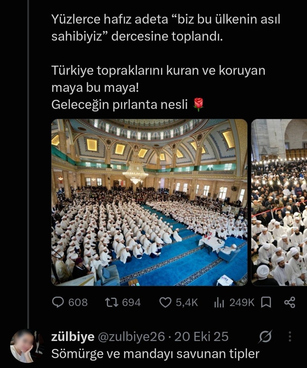 Hafız kızlara "koyun sürüleri" diyen kişi hakkında suç duyurusu