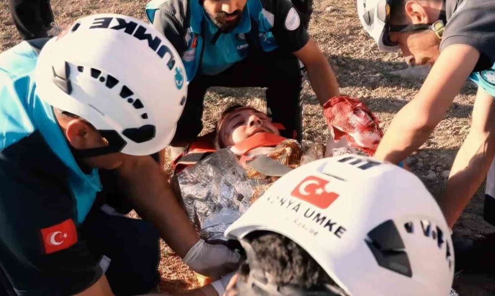 Hasan Dağı’nda Zorlu Senaryo: Konya UMKE Sahada
