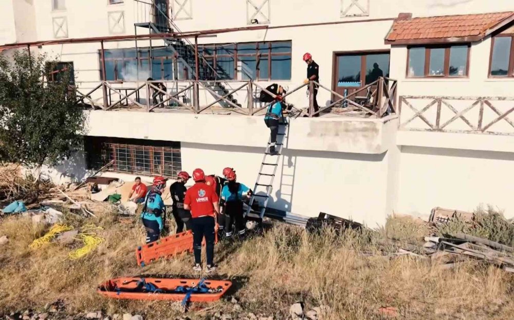 Hasan Dağı’nda Zorlu Senaryo: Konya UMKE Sahada