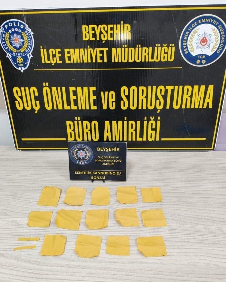 Konya’da polis ekiplerinden uyuşturucu operasyonu: 5 gözaltı