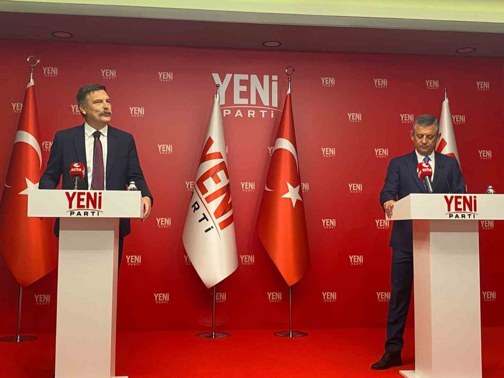 YENİ Parti Başkanı Özel: "Birinci Parti Olmazsak Görevi Bırakırım"