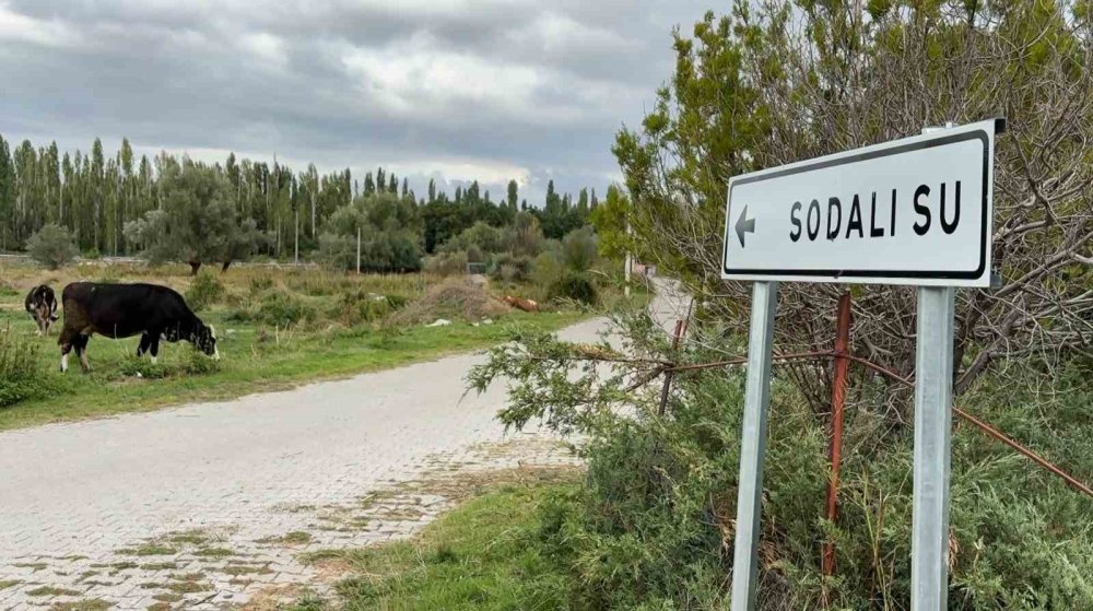 Aksaray’da yeraltından 'Sodalı Su' çıkıyor
