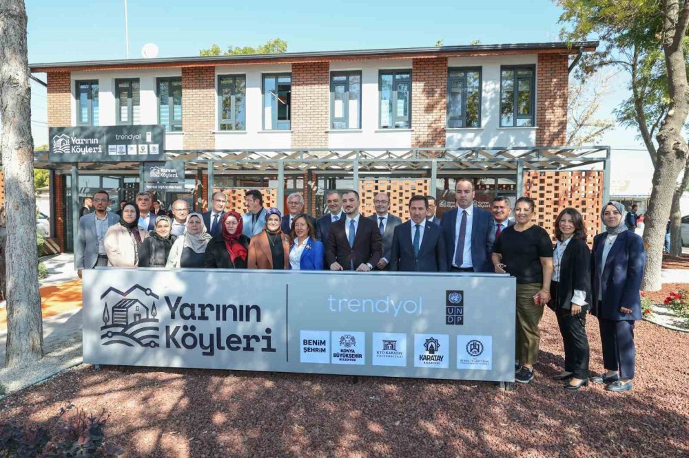 Yarının Köyleri'nin 6. Dijital Merkezi Konya'da Açıldı