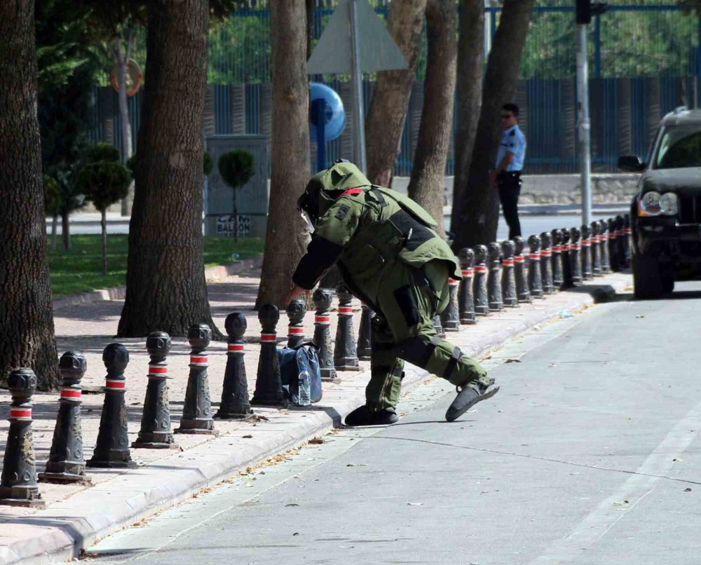 Konya'da şüpheli paketlere yerli ve milli teknolojilerle müdahale
