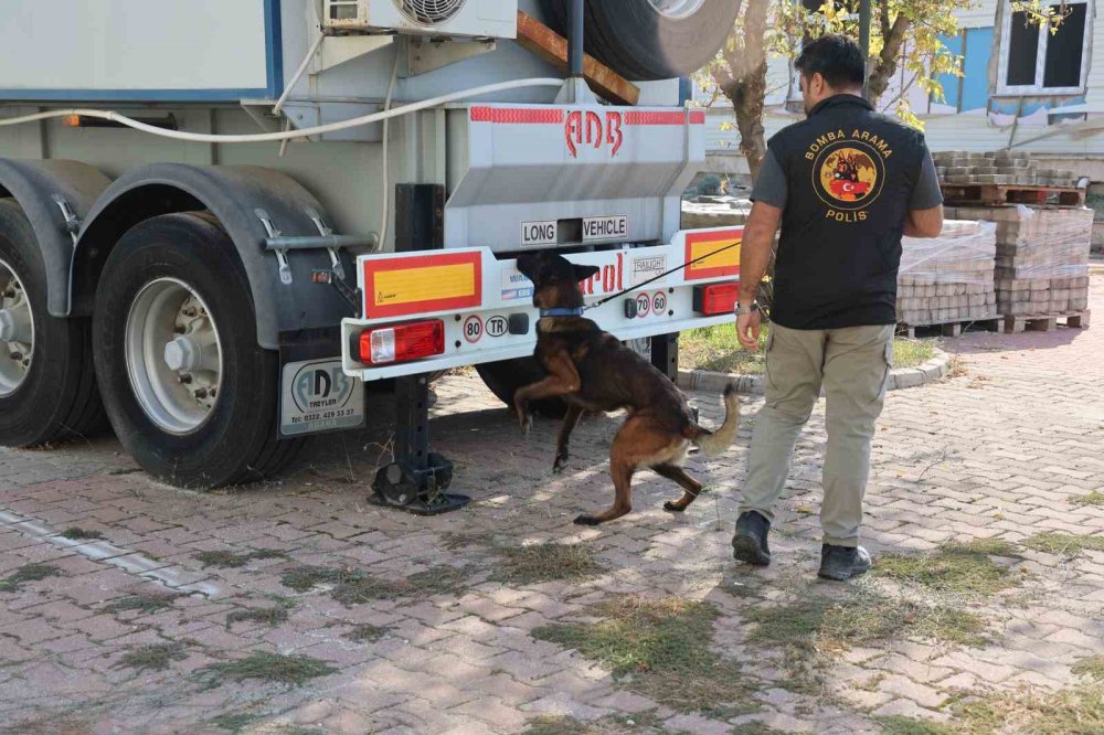Konya'da şüpheli paketlere yerli ve milli teknolojilerle müdahale