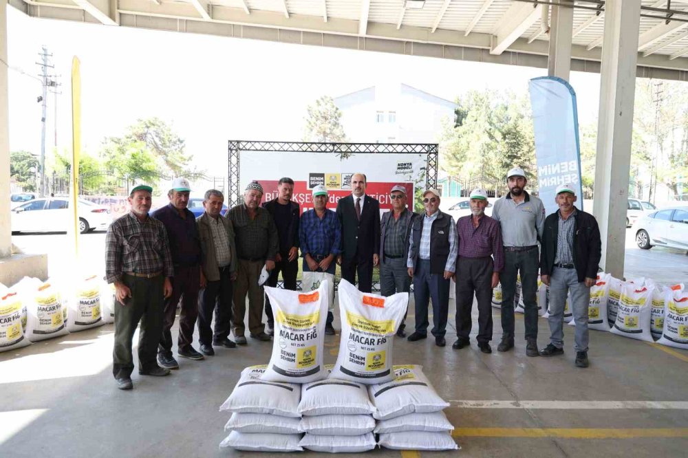 Konya'da üreticiye 1 milyon 214 bin kilogram hibe destekli Macar Fiği Tohumu