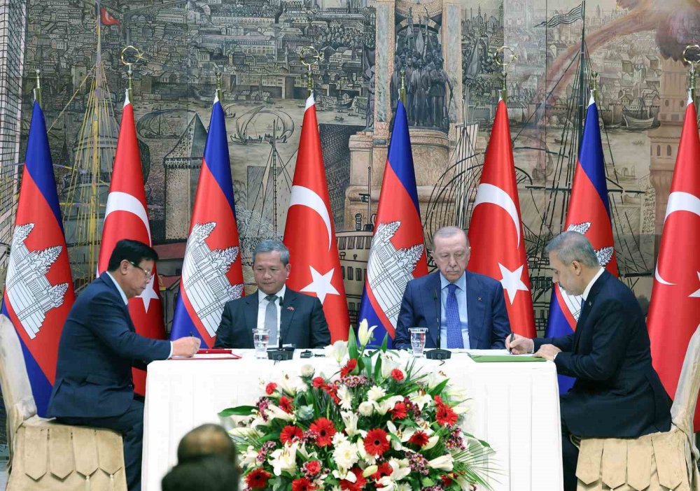 Cumhurbaşkanı Erdoğan Kamboçya ile ticaret hedefi açıklaması