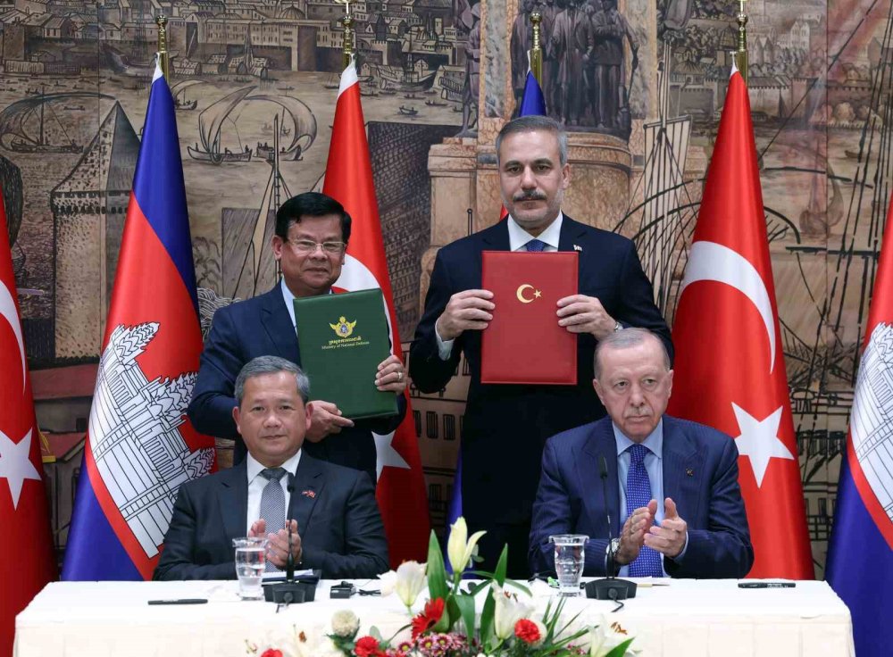 Cumhurbaşkanı Erdoğan Kamboçya ile ticaret hedefi açıklaması