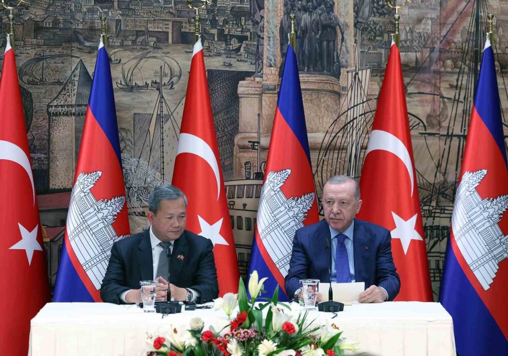 Cumhurbaşkanı Erdoğan Kamboçya ile ticaret hedefi açıklaması