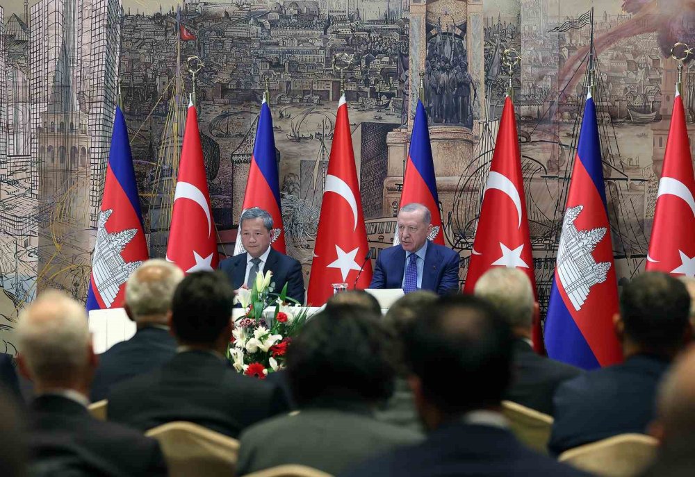 Cumhurbaşkanı Erdoğan Kamboçya ile ticaret hedefi açıklaması