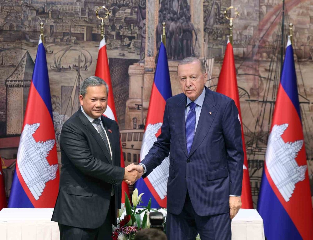 Cumhurbaşkanı Erdoğan Kamboçya ile ticaret hedefi açıklaması