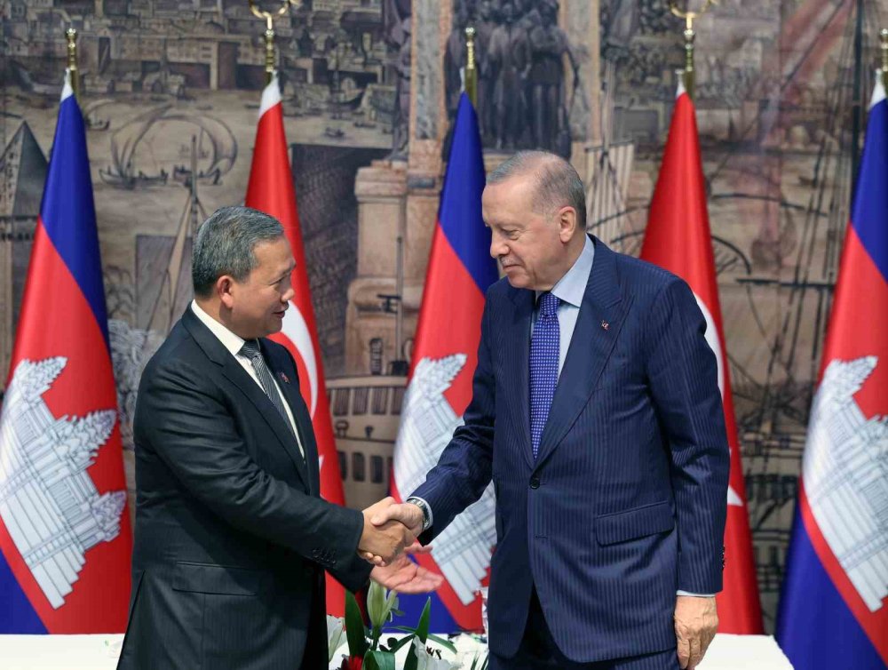 Cumhurbaşkanı Erdoğan Kamboçya ile ticaret hedefi açıklaması