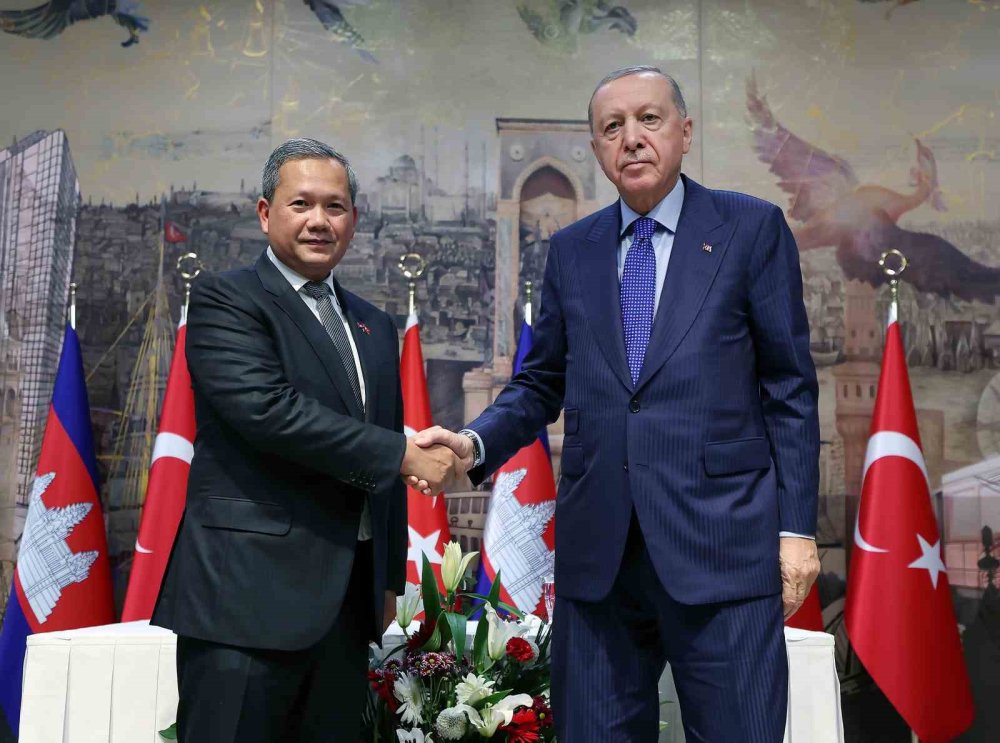 Cumhurbaşkanı Erdoğan Kamboçya ile ticaret hedefi açıklaması