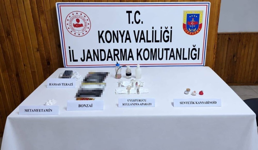 Konya’da 26 uyuşturucu operasyonu! Binlerce sentetik hap ele geçirildi