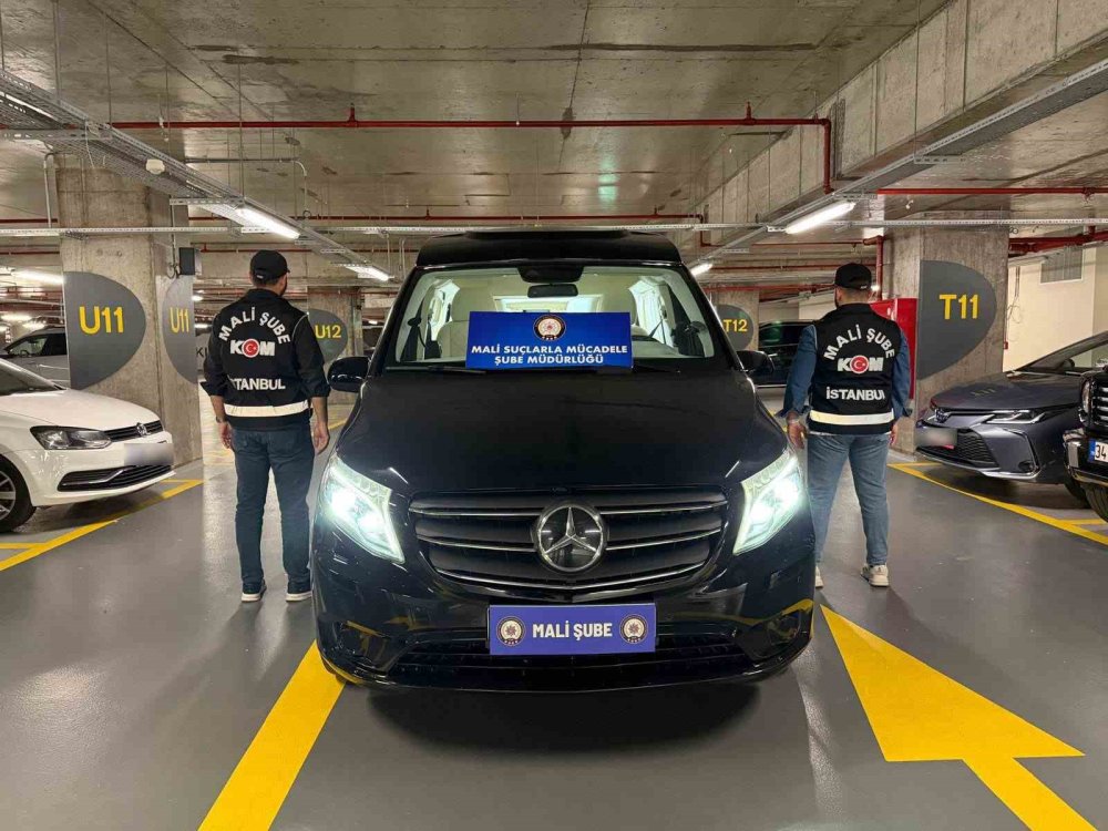 Kripto dolandırıcılığından kırmızı bültenle aranıyordu! Eşi adına kayıtlı 9 araca el kondu