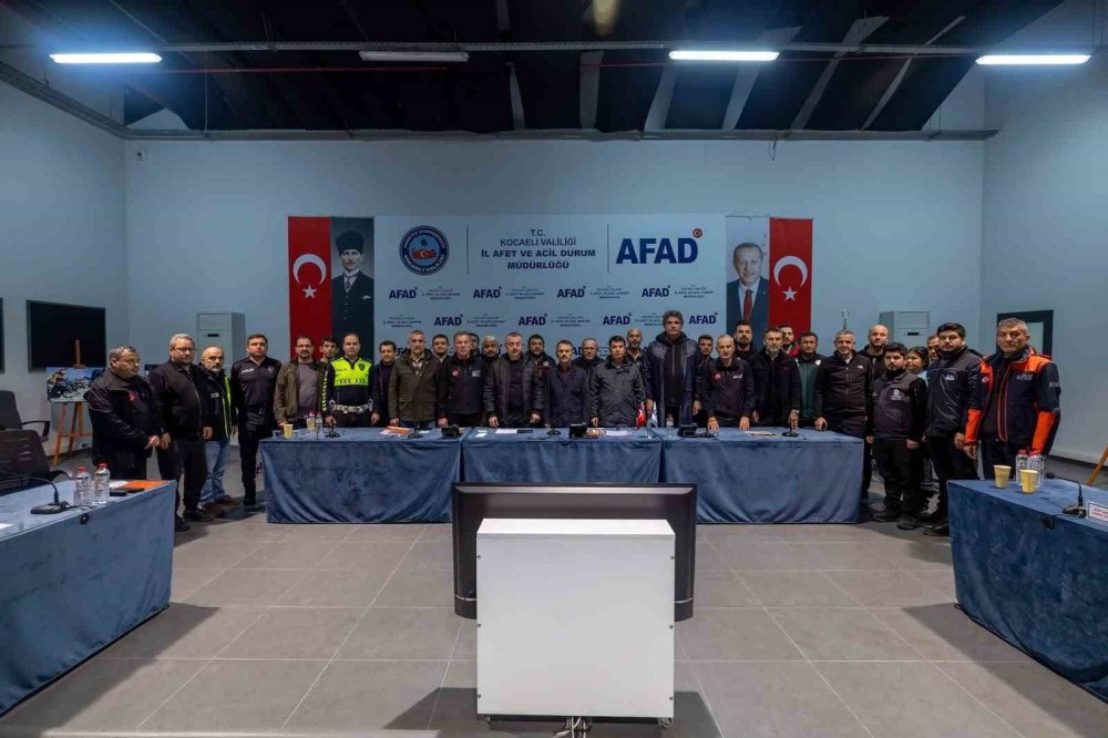 AFAD kriz masası çalışmaları tamamladı