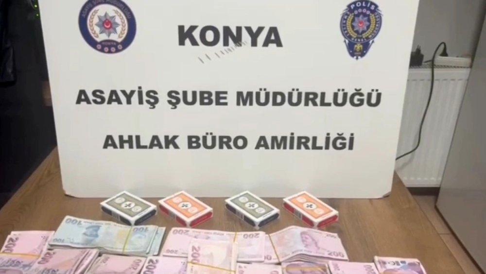 Konya’da kumar operasyonu! Cezası ne oldu?