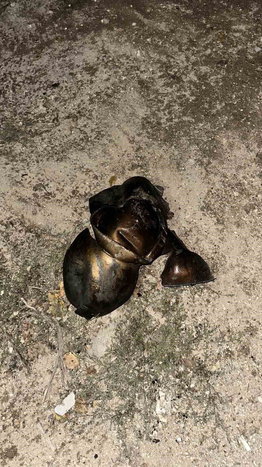 Bağ evinde yangın! Piknik tüpü bomba gibi patladı