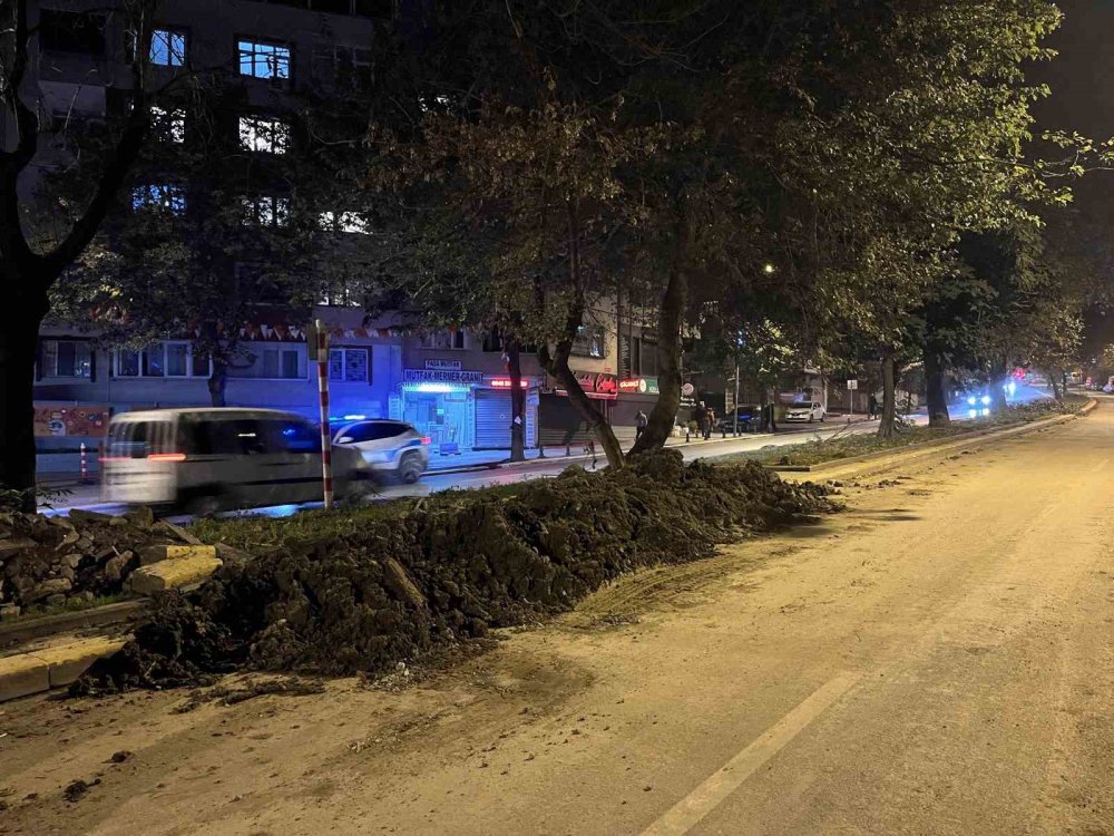 Eyüpsultanlılardan İBB’ye gece yarısı ağaç kesimi tepkisi
