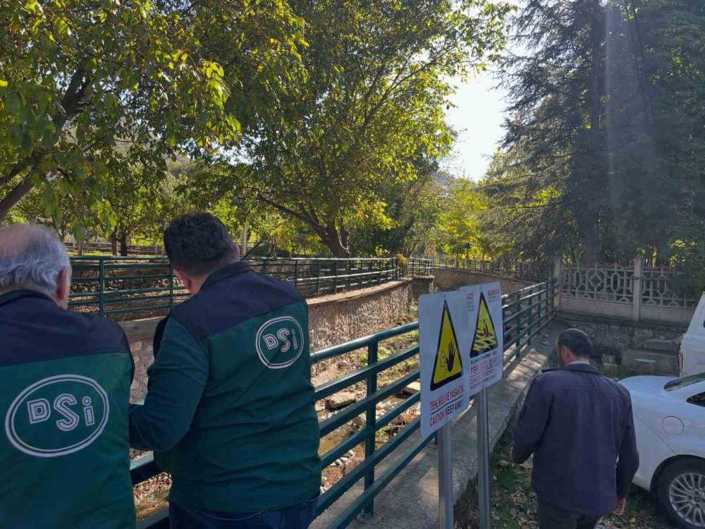 Konya'da Heyelan ve Islah İçin DSİ Sahada