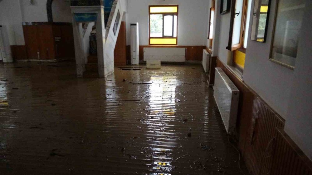 Taşan Dere Villaları ve Camiyi Bastı: Mahalleli Kapısına Duvar Ördü