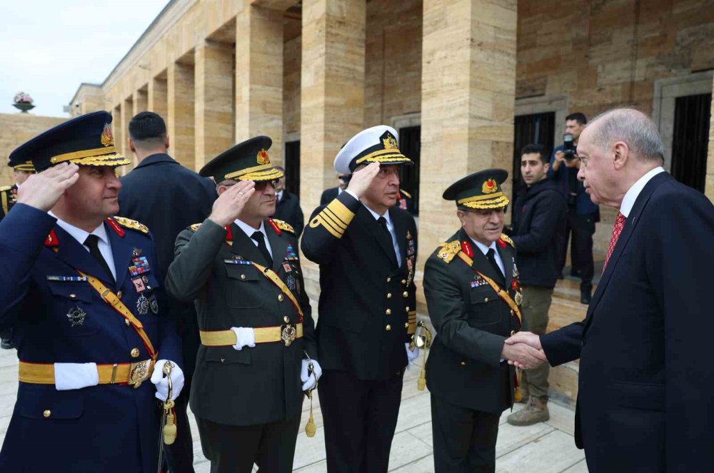 Devlet Erkanı Cumhuriyet'in 103. Yılında Anıtkabir'de