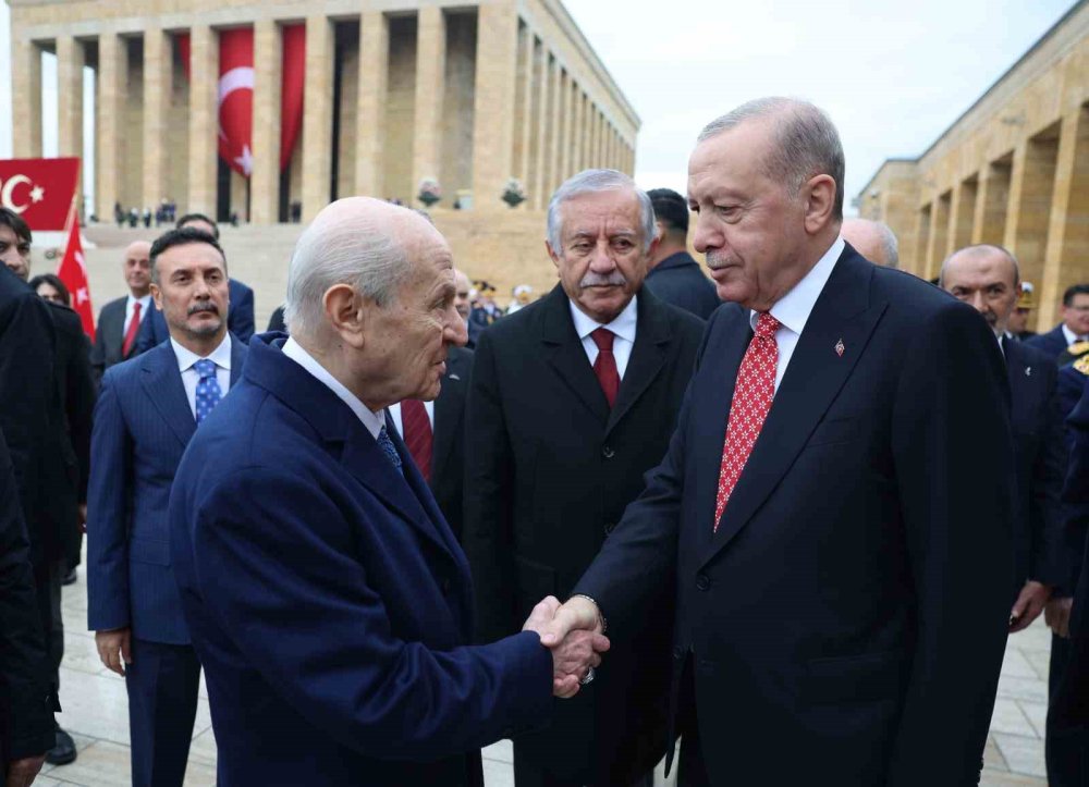 Devlet Erkanı Cumhuriyet'in 103. Yılında Anıtkabir'de