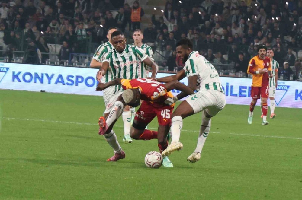Konyaspor Evinde Yaralandı: Galatasaray Konya’dan 4 Golle Döndü