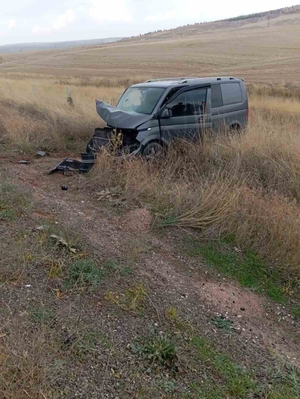Kulu’da iki minibüs çarpıştı