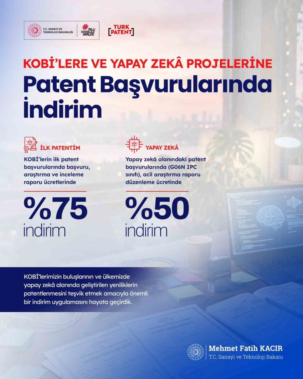 KOBİ ve Yapay Zekaya Dev Patent Müjdesi