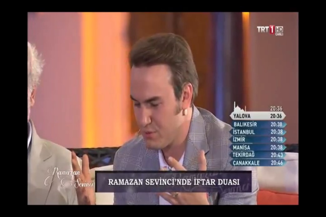 Mustafa Ceceliden iftar duası