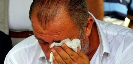 Fatih Terim gözyaşlarına boğuldu!