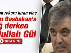 Paylaşım rekorları kıran Abdullah Gül vine'ı