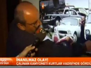 Çalınan kamyonetini Kurtlar Vadisi'nde gördü