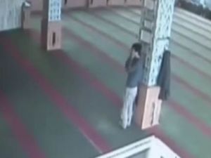 Çalmadan önce dua etti