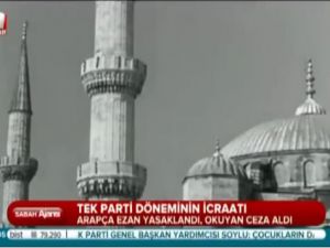Tek Parti döneminde Türkçe ezan