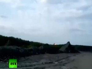 Malezya uçağı böyle düştü