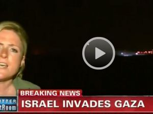 Israeli Crowd Cheers As Missile Hits Gaza Live On CNN
