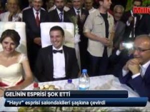 Bakan'ın nikah şahidi olduğu gelin "hayır" dedi