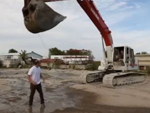 Buzlu su kampanyasında korkunç kaza