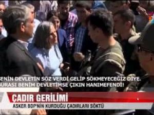 GÜLTEN KIŞANAK A ASKERDEN TOKAT GİBİ CEVAP