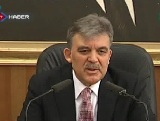 Abdullah Gülden şikeye veto sinyali 