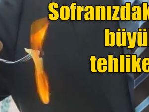 Çıra gibi yanan kaşar şaşırttı Katkı Maddesi, Kaşar Peynir, Gıda Hilesi