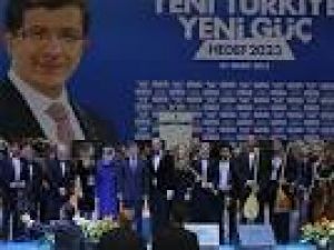 İzmir'de Davutoğlu'na İzmir'de çok özel beste