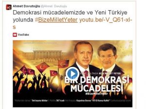Davutoğlu'ndan E-Muhtıra'nın yıldönümünde anlamlı video