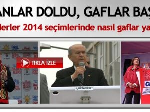 2014 Yerel Seçim Sürecinin En Komik Gafları