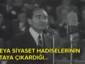 Menderes'in sesinden 27  Mayıs darbesi