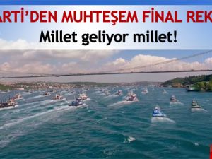 AK Parti'den muhteşem final reklamı