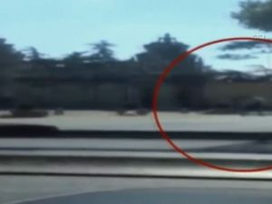 Dolmabahçe Sarayı’nda saldırı anı!